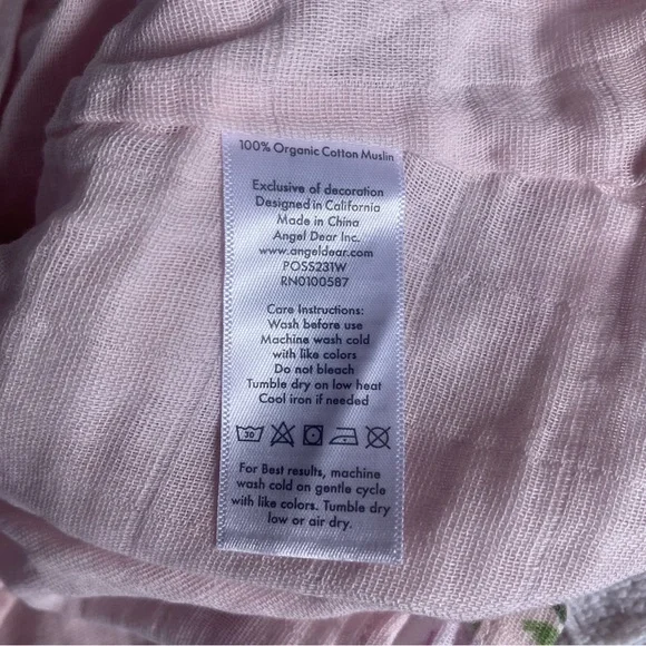 Angel Dear southern magnolias smocked ruffle sundress pink size 3T NWT - Picture 5 of 7